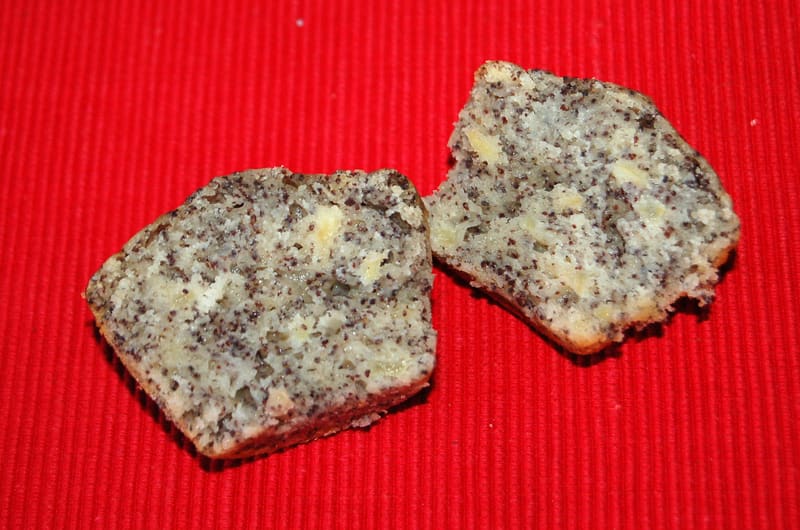Muffin mela e papavero