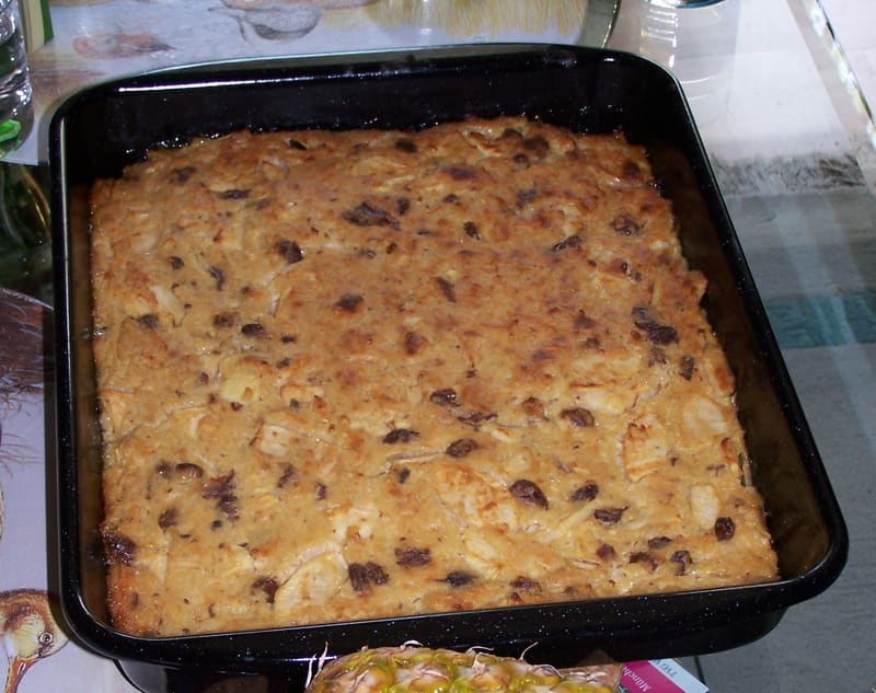 Sformato di riso alle mele