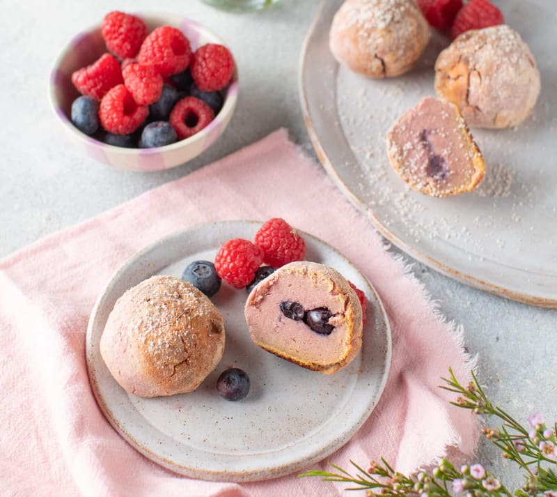 Bocconcini ai frutti di bosco