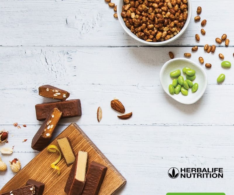 Herbalife Protein Riegel Vanille-Mandel