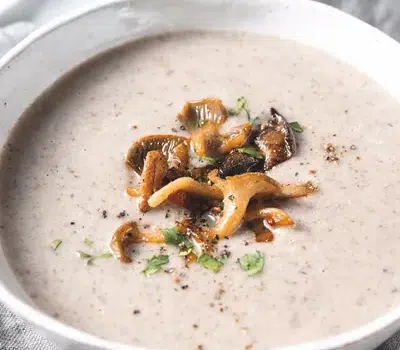 Cremige Pilzsuppe