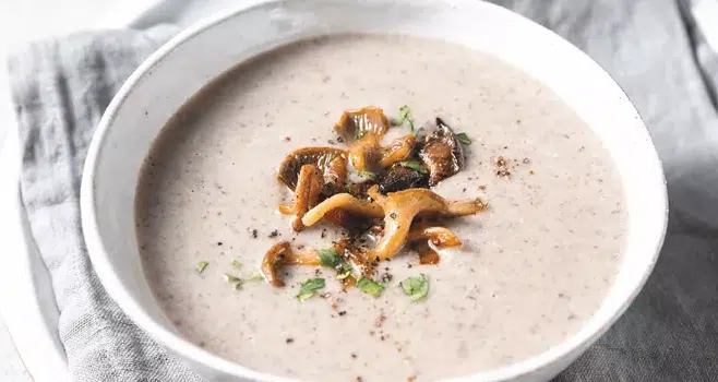 Cremige Pilzsuppe