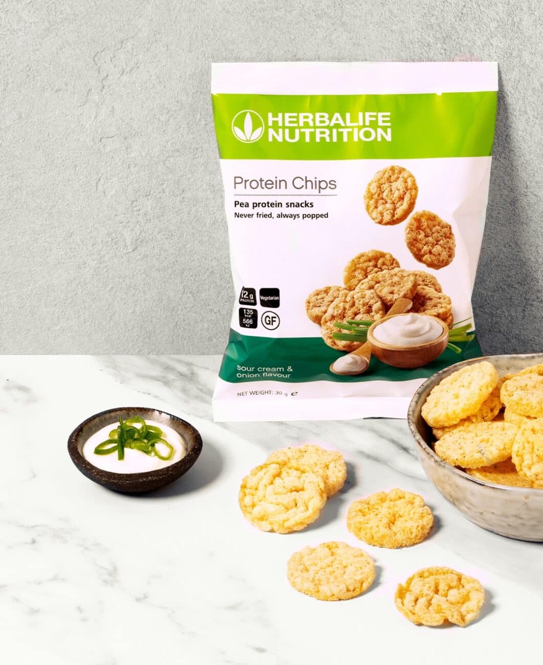 Herbalife Protein Chips Sour Cream & Onion
