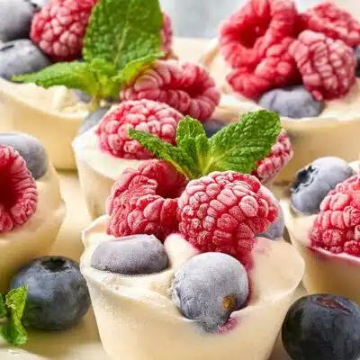 Gefrorener Frucht-Joghurt