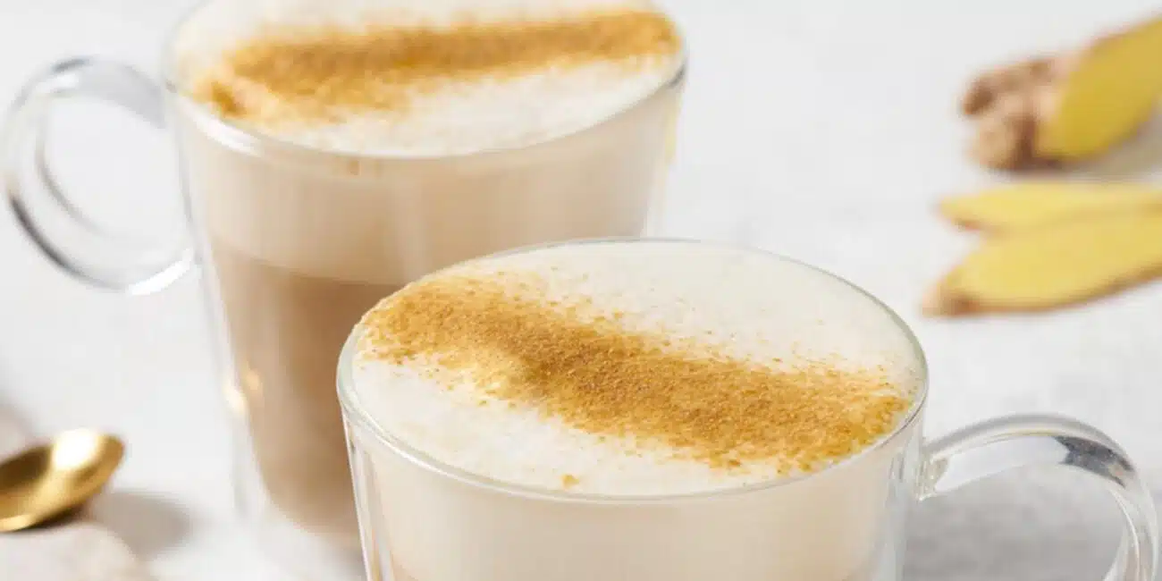 Protein Latte mit Lebkuchengeschmack
