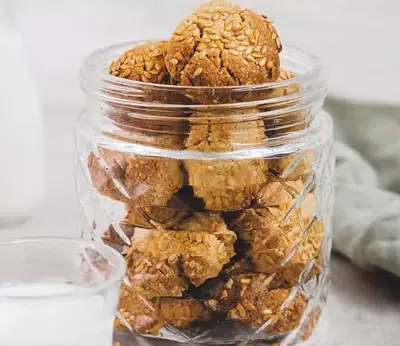 Sesam-Mandel-Kekse