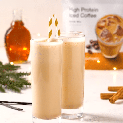 Würziger Vanilla-Latte Protein-Shake