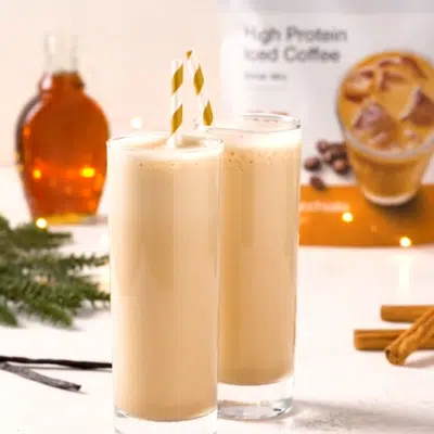 Würziger Vanilla-Latte Protein-Shake