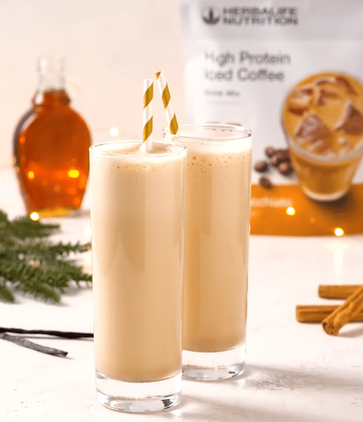 Würziger Vanilla-Latte Protein-Shake