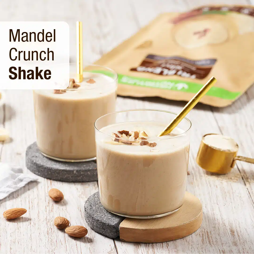 Mandel Crunch Shake