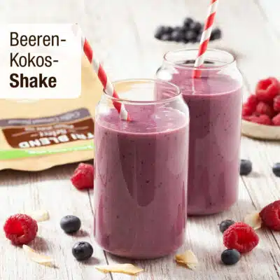 Beeren-Kokos-Shake
