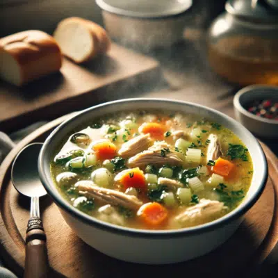 Hühnernudelsuppe