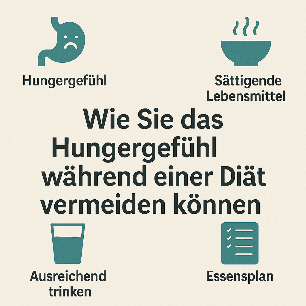 Hungergefühl vermeiden